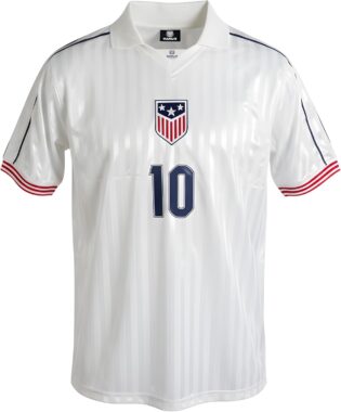 MAMUN Maillot de football rétro USA