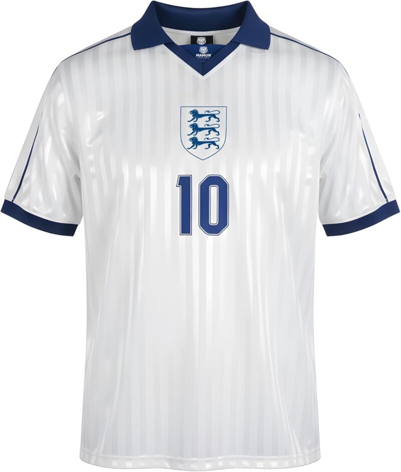 MAMUN Maillot de football rétro Angleterre