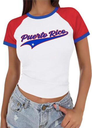 Maillot Shorty Femme World Cup T-Shirt Fan Football Tee Shirt Maillot de Foot World Cup 2026 Tops Femme D'éTé Cadeaux ModéLe Equipe Dérivés Vetement