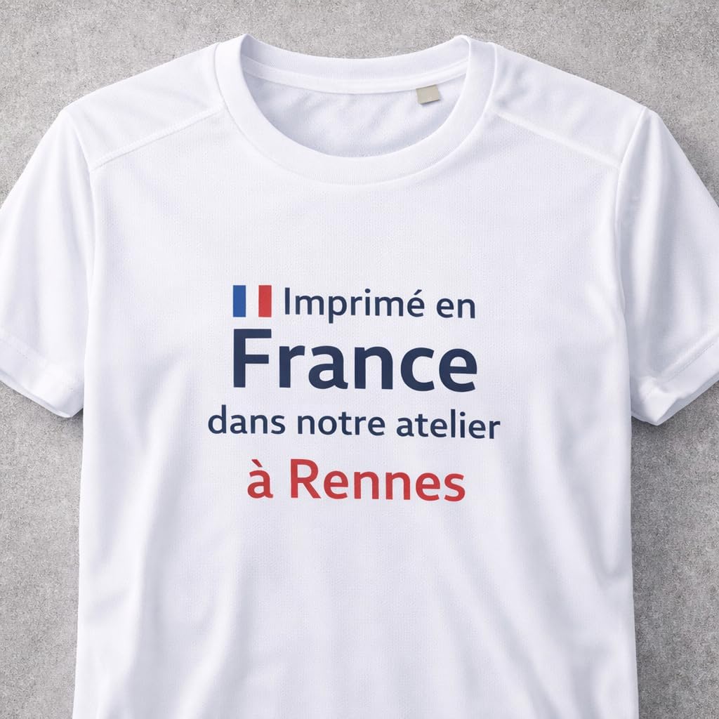 Planetee Maillot de Sport Homme Suisse Ca n'existe Pas Homme - T-Shirt Respirant Polyester Manches Courtes - Cadeau Sportif Anniversaire Noël Fête des Pères - Image 3