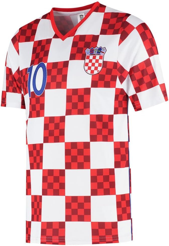 Kroatië Maillot De Foot Modrić Domicile - Enfant et Adultes - Ensemble Foot - Image 2