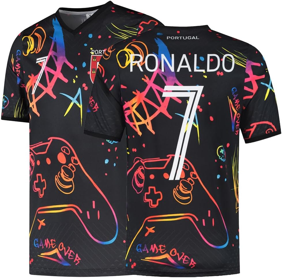 Portugal Maillot De Foot - Gaming - Enfant et Adulte - Ensemble Foot - Image 2