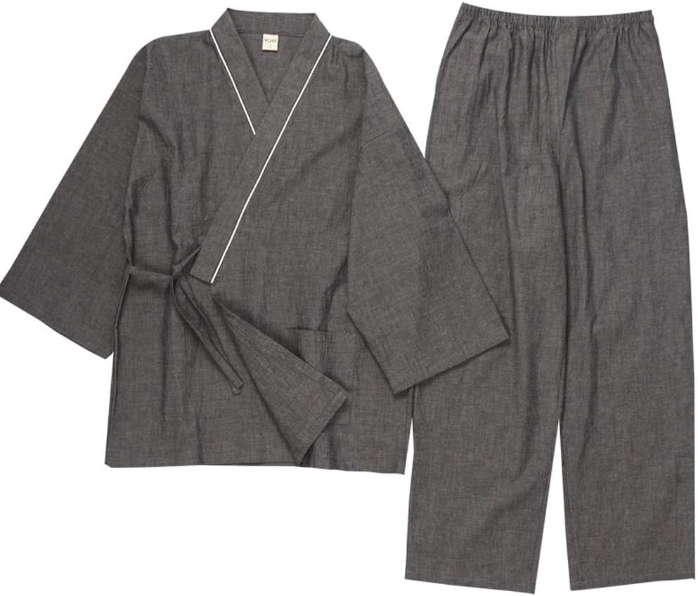 FANCYPUMPKIN Yukata des Hommes Robes Kimono Robe Pyjamas - Image 2