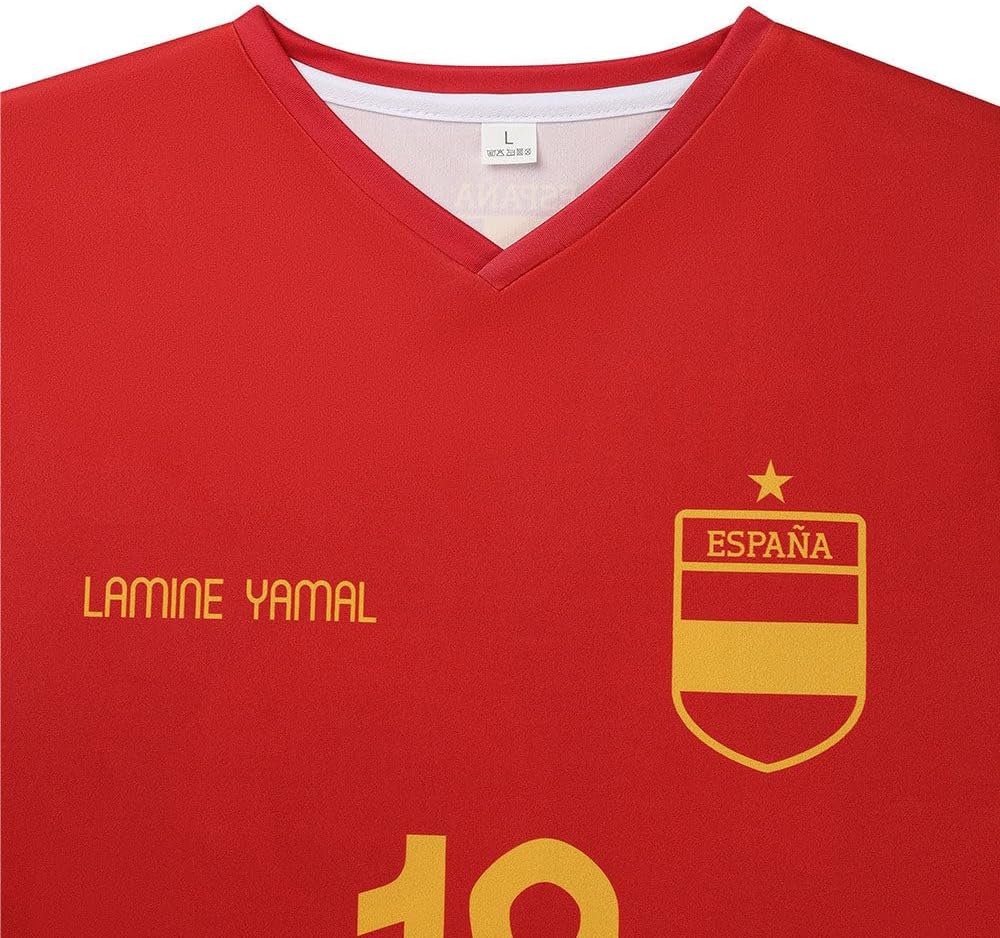 Maillot Lamine Yamal - Maillot de Foot Espagne - Enfant et Adulte - Ensemble Foot - Image 4