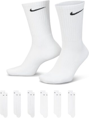 61eYZT1LYAL._AC_SL1500_.jpg Nike U Nk Everyday Cush Crew 6pr-bd Chaussettes Homme