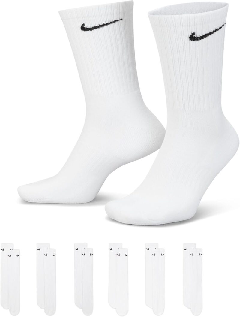 Nike U Nk Everyday Cush Crew 6pr-bd Chaussettes Homme
