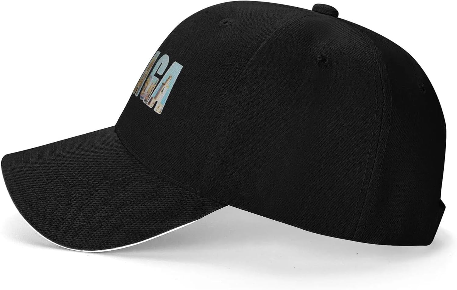 Malaga Spain 3 Camping Baseball Caps Mens Custom Snapback Cap Womens Summer Sunscreen Hat - Image 3