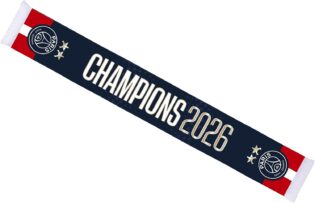 61gnBFkuCL._AC_SL1500_.jpg PSG Echarpe Champions 2026-2 étoiles - Collection officielle PARIS SAINT GERMAIN