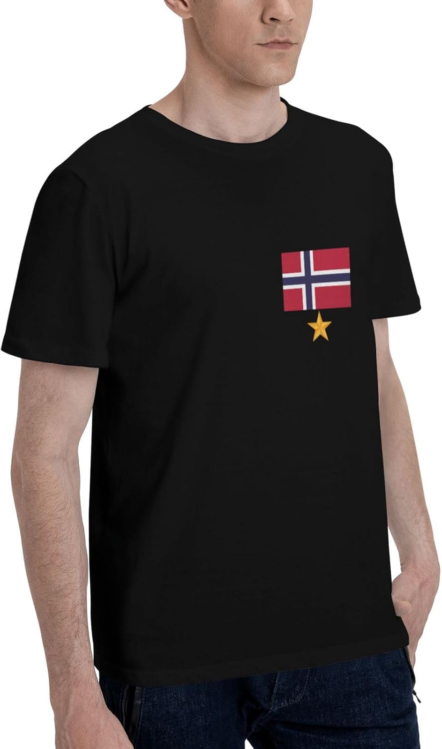 Maillot Norvège 2026 1 étoile - T-Shirts de Supporters de l'équipe Nationale de Football de Norvège - Image 3
