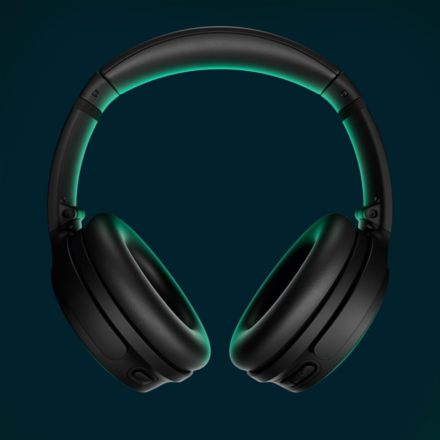 Bose QuietComfort Headphones, Casque sans fil immersif à réduction de bruit, Casque supra-aural Bluetooth avec micro intégré d’une autonomie allant jusqu’à 24 heures, Noir - Image 2