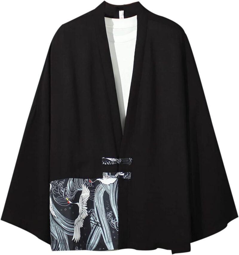 Chemise hawaïenne à manches 3/4 pour homme