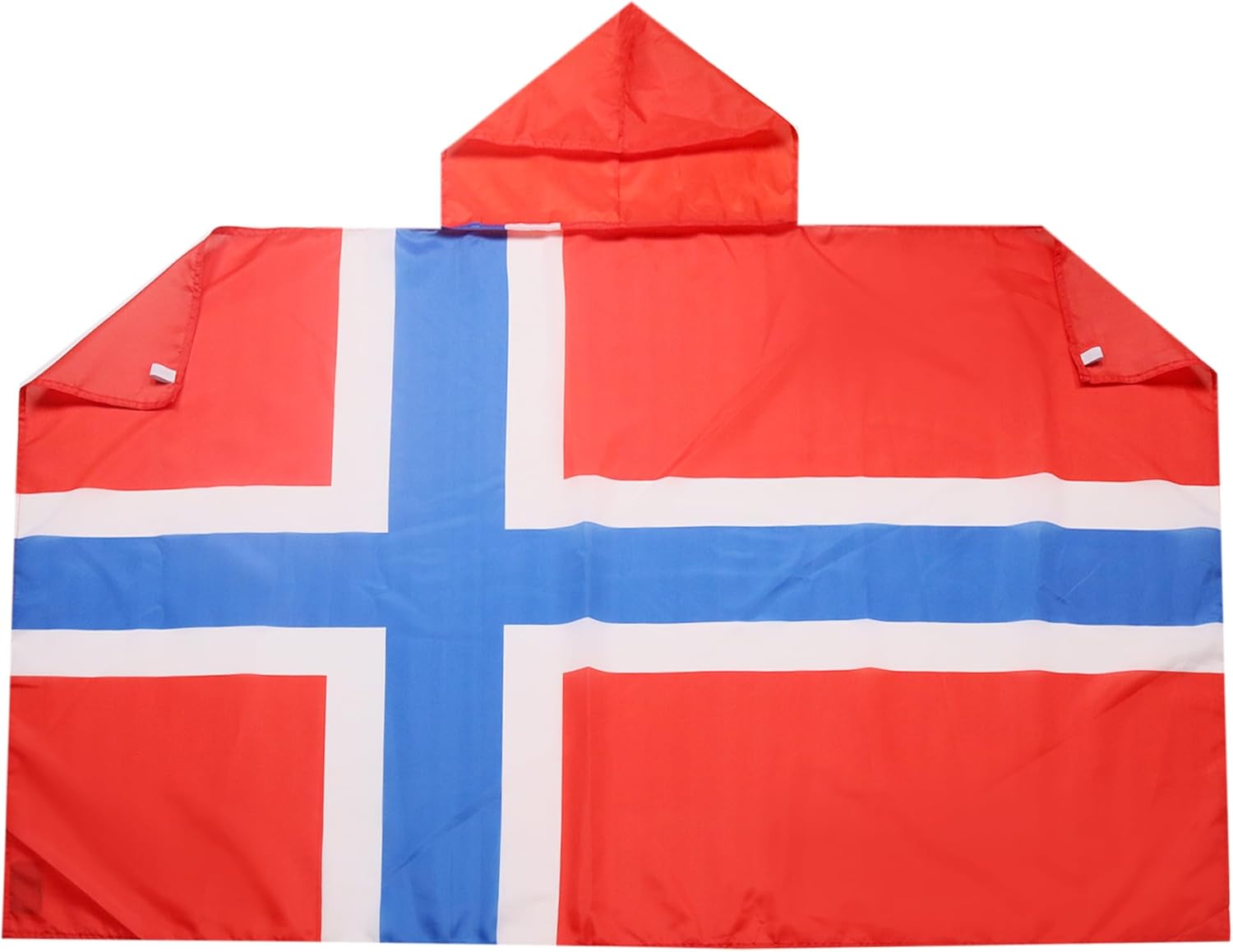 AZ FLAG Drapeau Norvège 150x90 cm - Cape Drapeau Norvégien 100% Polyester Avec Manches Intégrées - Body Flag 80g
