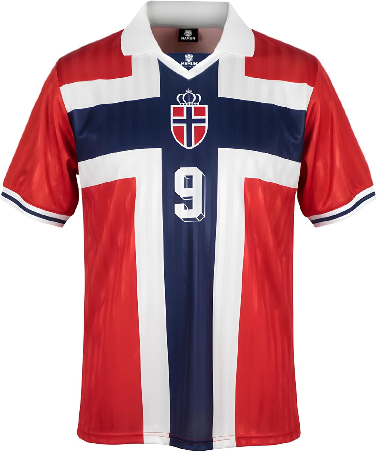 MAMUN Maillot de football rétro Norvège