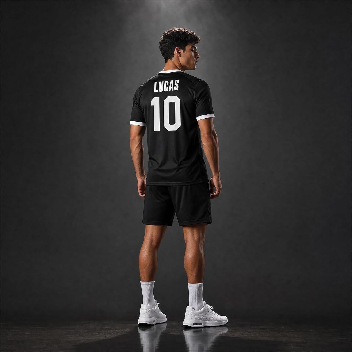 Maillot de Football personnalisé pour la Coupe du Monde 2026, avec nom et numéro, Maillot personnalisé sur Le thème de la Coupe du Monde, pour Les Fans de Football (Irak-1) - Image 3