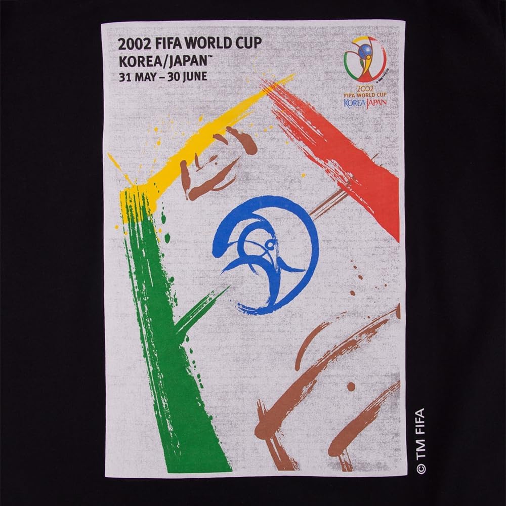 Corée du Sud Japon 2002 World Cup Poster T-Shirt - Image 2