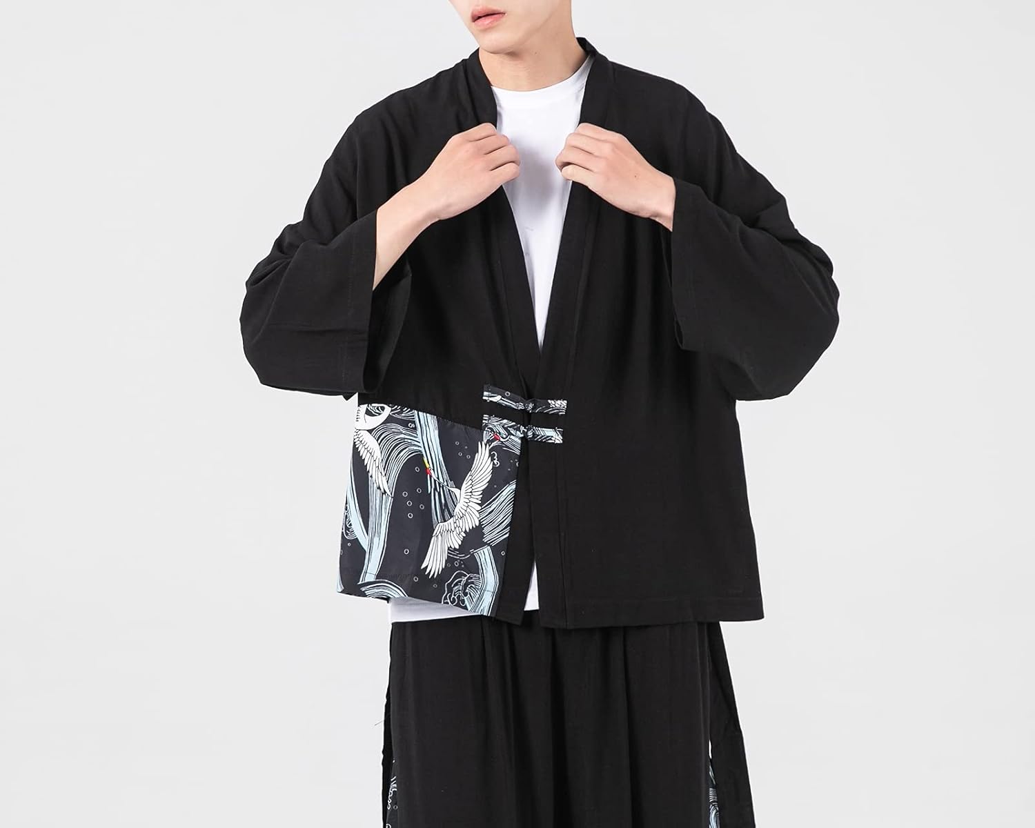 Chemise hawaïenne à manches 3/4 pour homme - Image 3