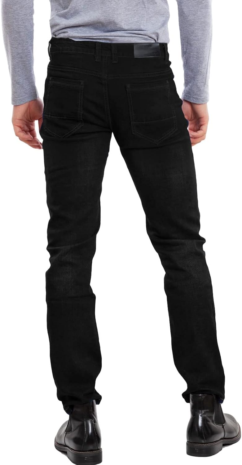 Toocool - Hommes Jean Coupe Classique, Pantalons en Coton, Jeans Taille Moyenne, Jean Homme Regular LE-2487 - Image 2