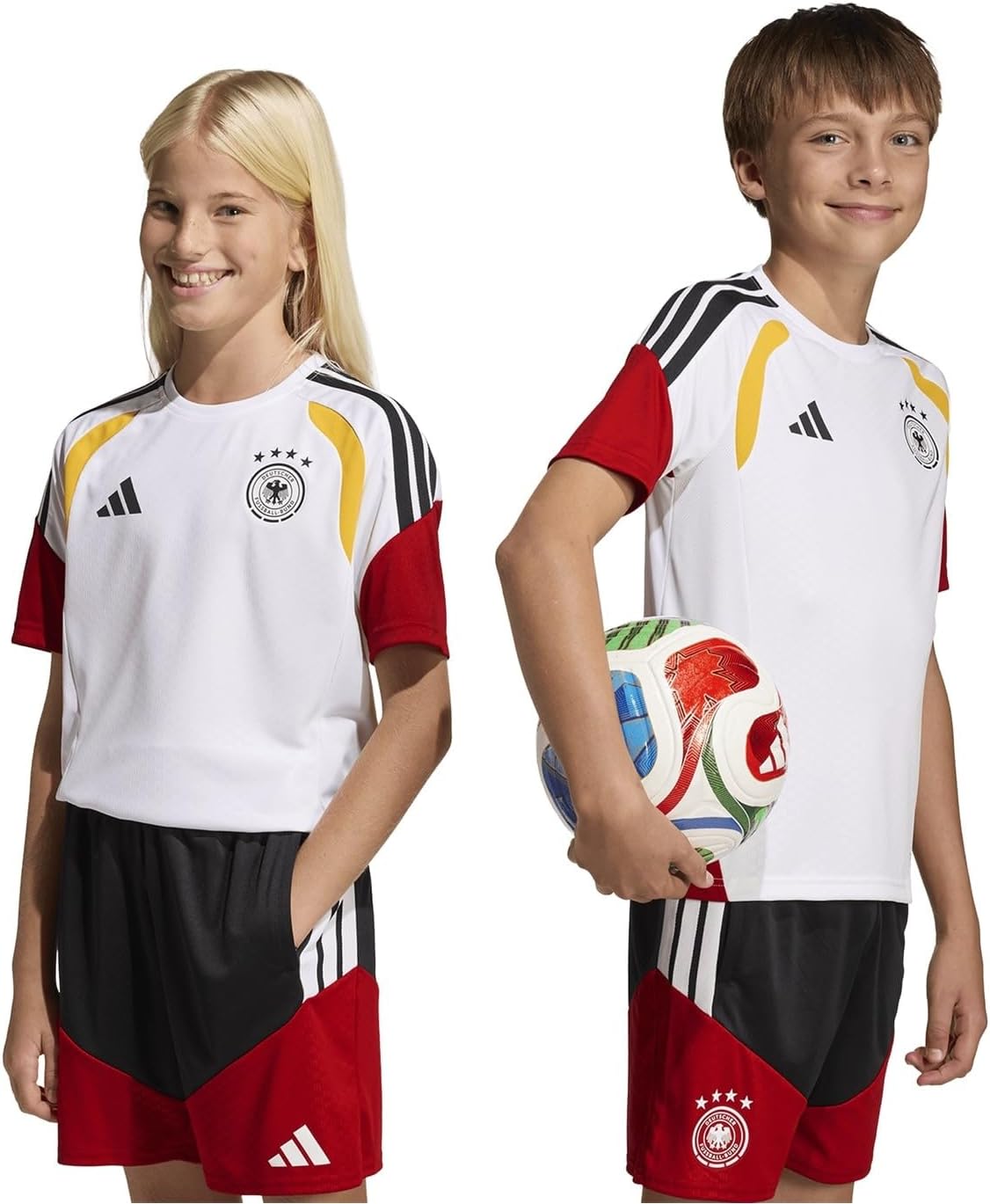 adidas T-shirt d'entraînement pour enfant Coupe du monde 2026 Allemagne - Image 2
