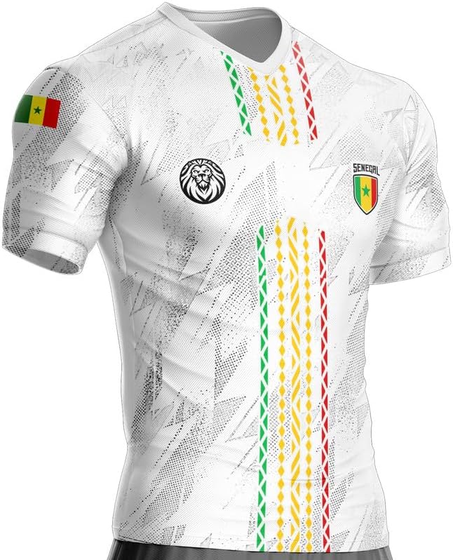 Maillot Sénégal SG-69 Football, Cadeau, Drapeau