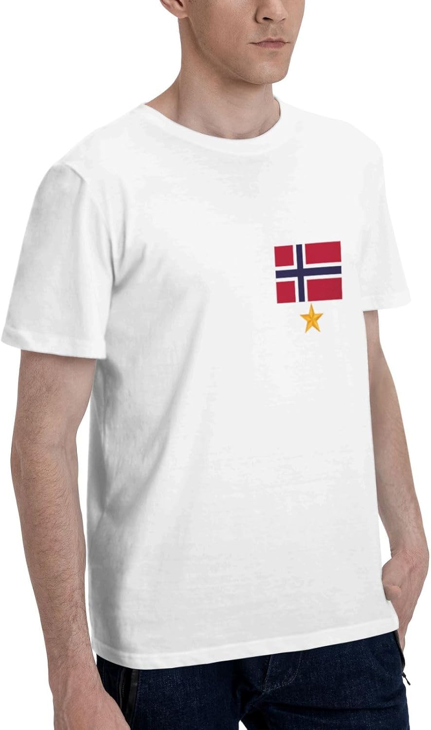 Maillot Norvège 2026 1 étoile - T-Shirts de Supporters de l'équipe Nationale de Football de Norvège - Image 3