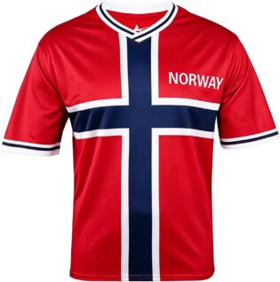 Maillot de football 2026 48 pays - Unisexe - Manches courtes - Respirant - Sport - Décontracté - Pour homme et femme