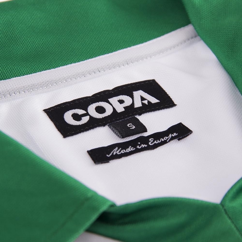 Copa Football - Algérie Coupe du Monde 1982aillot de Football rétro - Homme - Blanc - Vert - Image 2