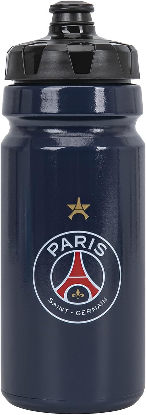 PSG Gourde de sport Etoile de Champions d'Europe - Collection officielle PARIS SAINT GERMAIN - 590 ml
