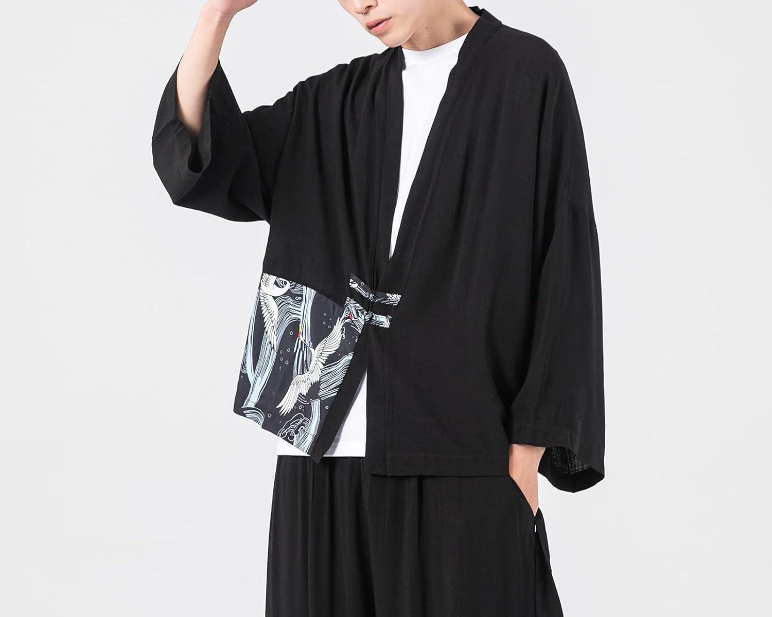 Chemise hawaïenne à manches 3/4 pour homme - Image 2