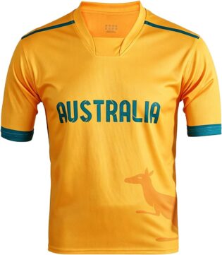Maillot de football 2026 48 pays - Unisexe - Manches courtes - Respirant - Sport - Décontracté - Pour homme et femme