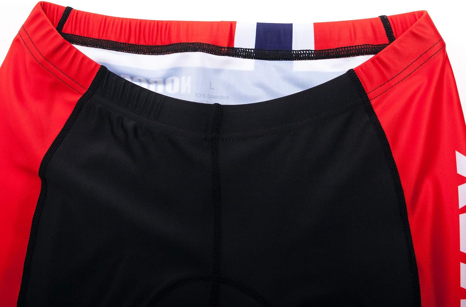 JPOJPO Maillot de cyclisme pour homme - Manches courtes + short rembourré 5D - Séchage rapide - Taille S à 3XL - Image 3