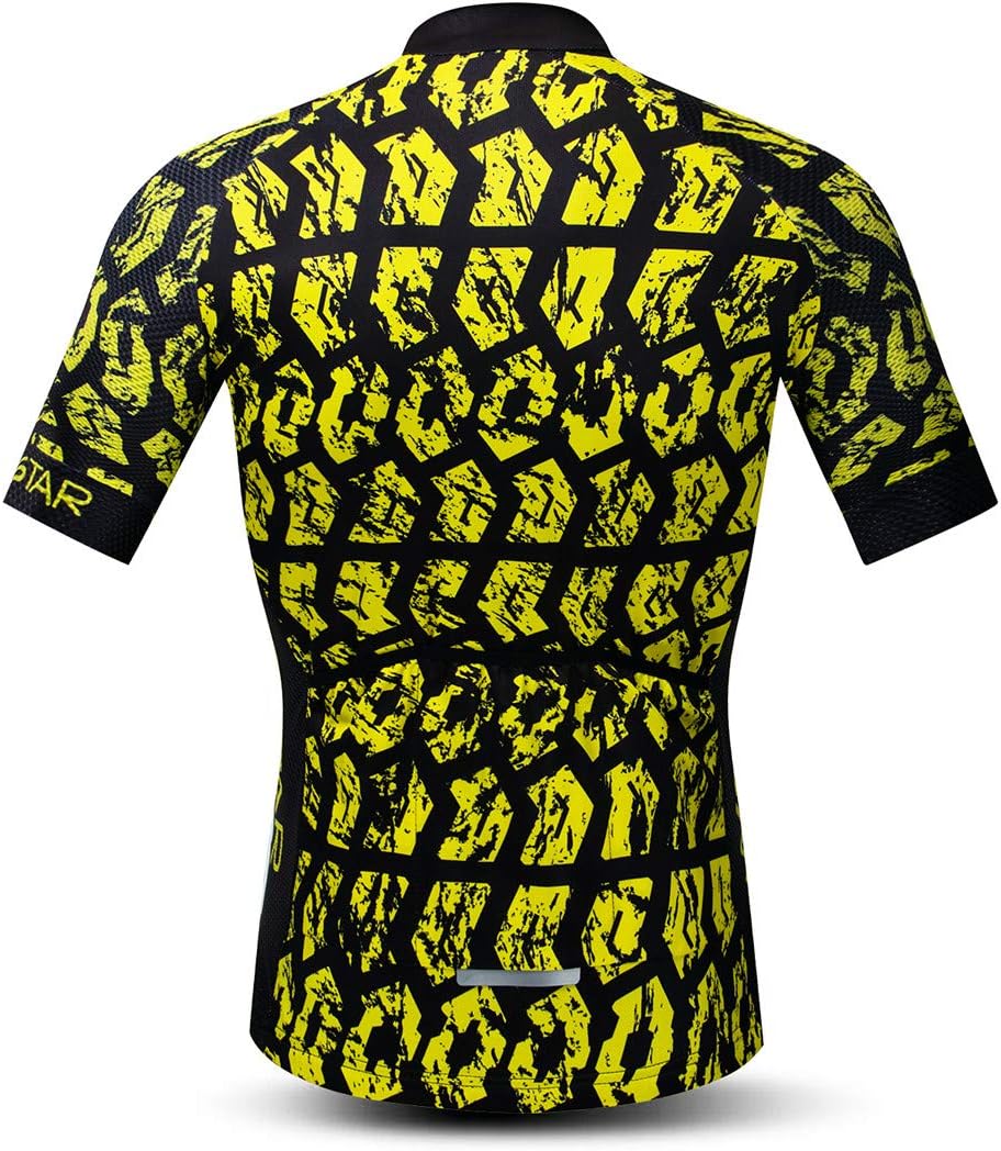 Weimostar Maillot de cyclisme en jersey Allemagne pour homme - Noir - Image 2