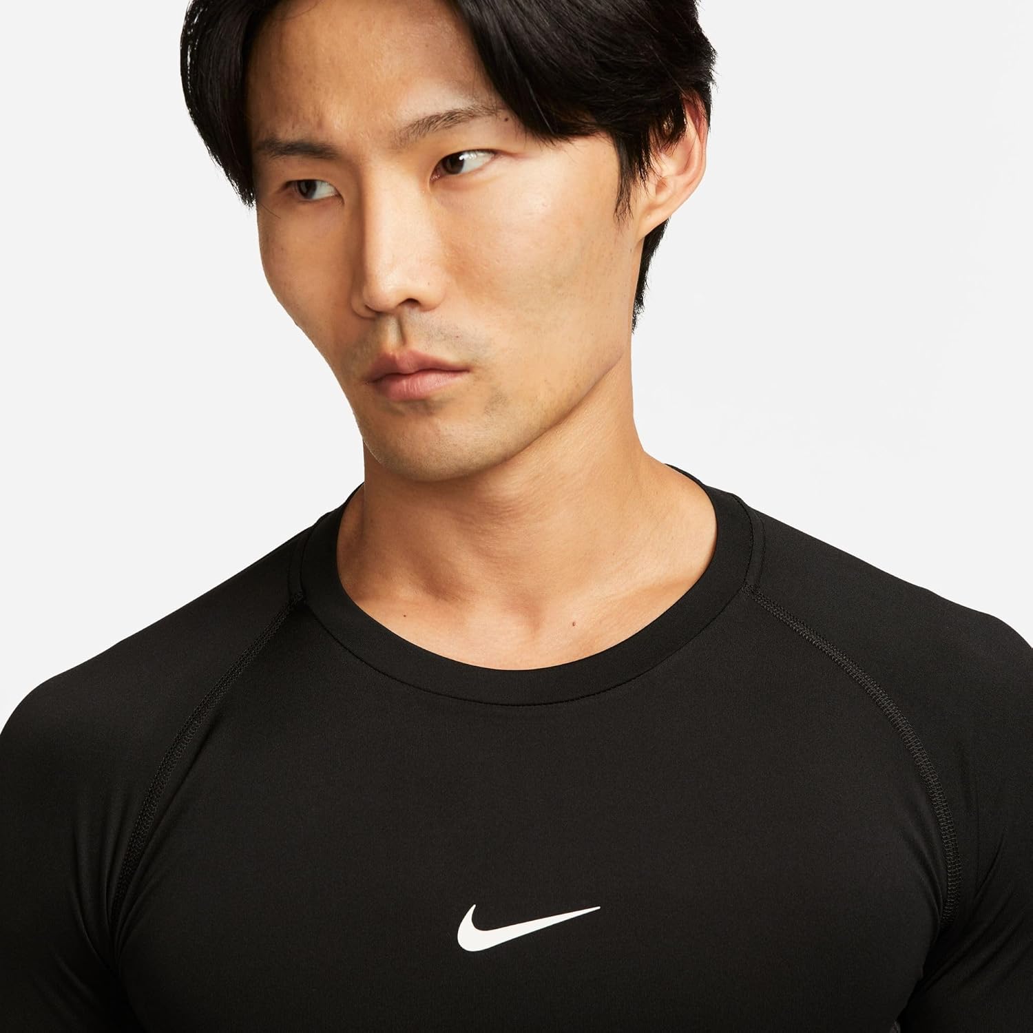 Nike M NP DF Tight Top Ls Shirt Homme (Lot de 1) - Image 4