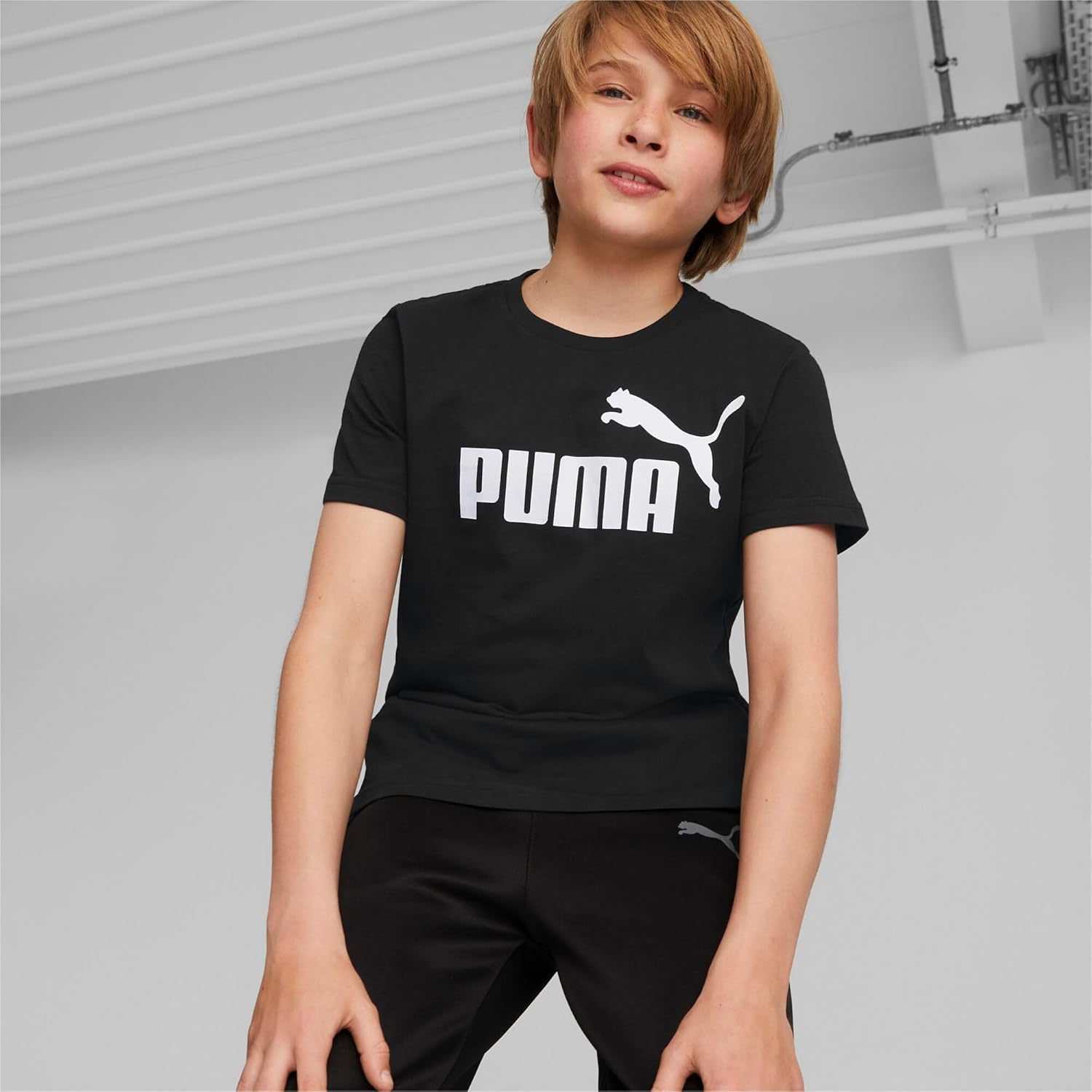 Puma Ess Logo Tee B Tricot Fille (Lot de 1) - Image 2