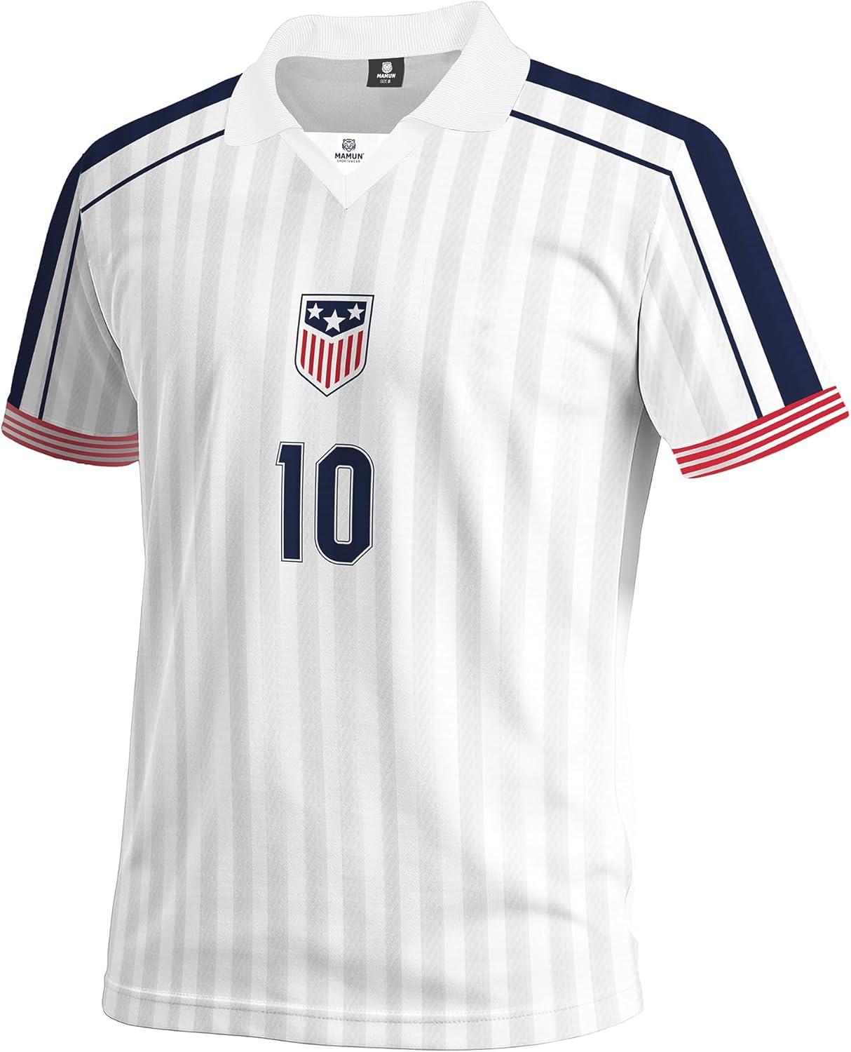 MAMUN Maillot de football rétro USA - Image 3