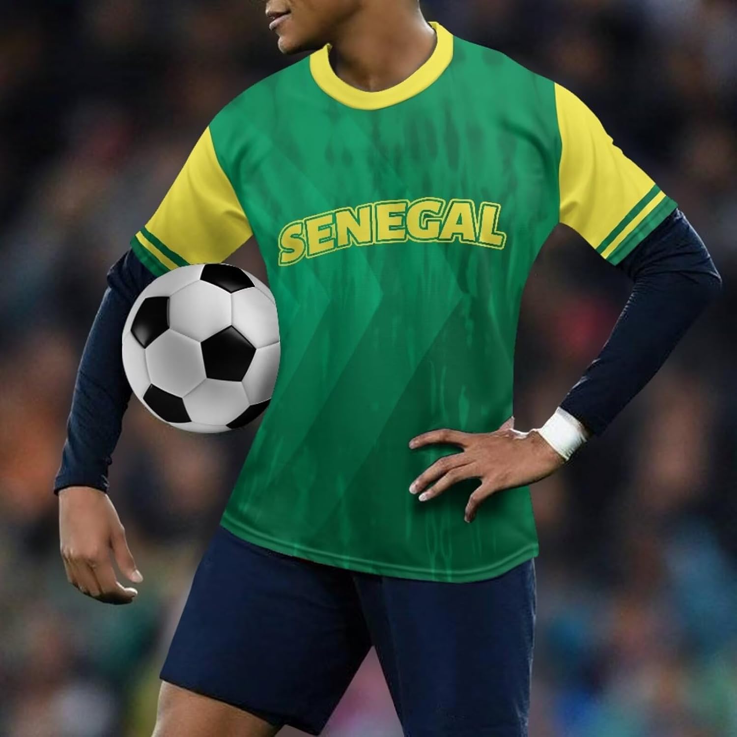 Maillots de football d'été à manches courtes pour hommes, maillots de football jeunes, maillots de sport à séchage rapide, tailles S à 4XL - Image 3