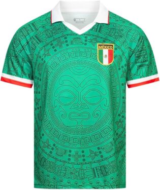 JELEX Retro History Maillot pour homme | Avec logo brodé et manches courtes | Design nostalgique pour les fans de football | Idéal pour les collectionneurs