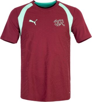 PUMA Maillot d'entraînement Suiss Schweiz Switzerland