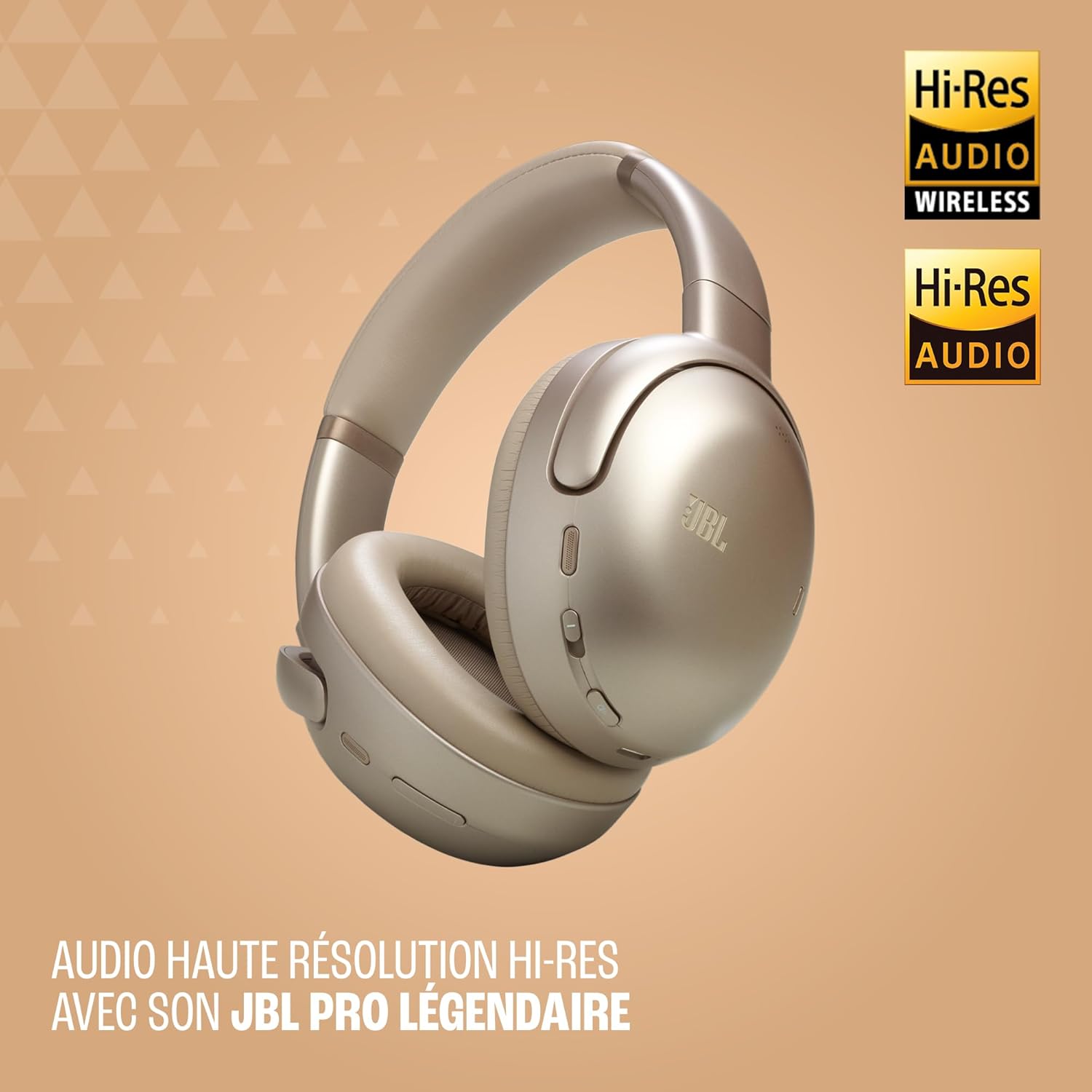JBL Tour One M3, Casque Bluetooth sans Fil Supra-auriculaire, réduction adaptative du Bruit, 70 h d’autonomie, Confort Optimal, Son JBL Spatial 360, Suivi des mouvements, Compatible USB-C, Bleu - Image 4