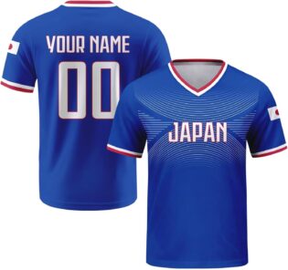 Personnalisable Maillot de Football rétro avec nom et numéro, Tenue d'équipe Street Mixte Homme et Femme, Uniforme Sport pour Supporters de Football internationaux