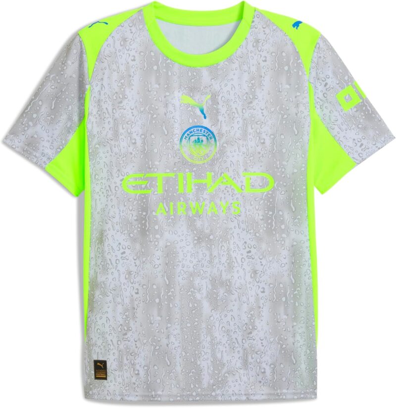 Maillot Third de Manchester City 2025/26 Saison - Réplique - Homme - Pro Green