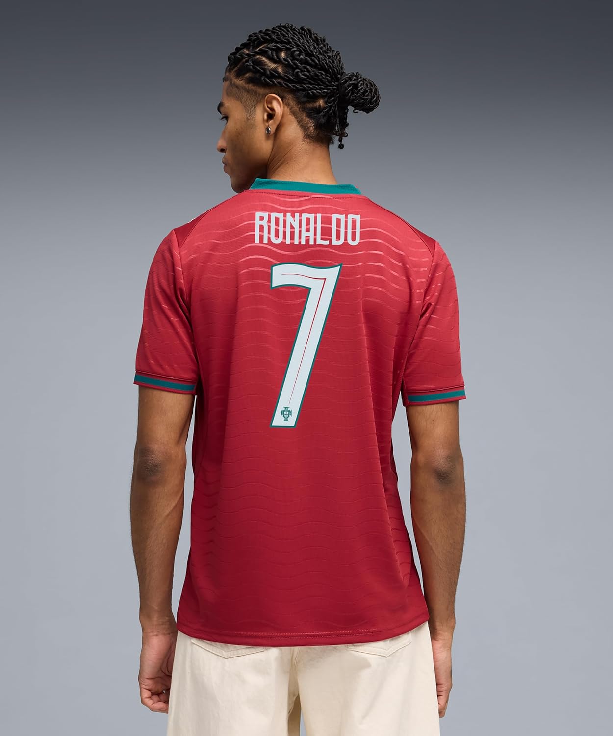 PUMA Maillot du Portugal Ronaldo à domicile pour homme Coupe du monde 2026 - Image 4