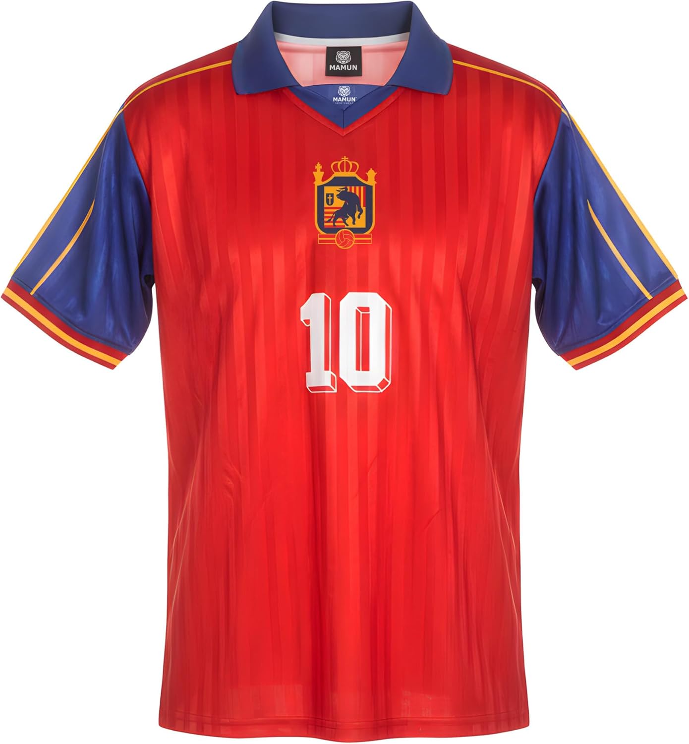 MAMUN Maillot de football rétro Espagne