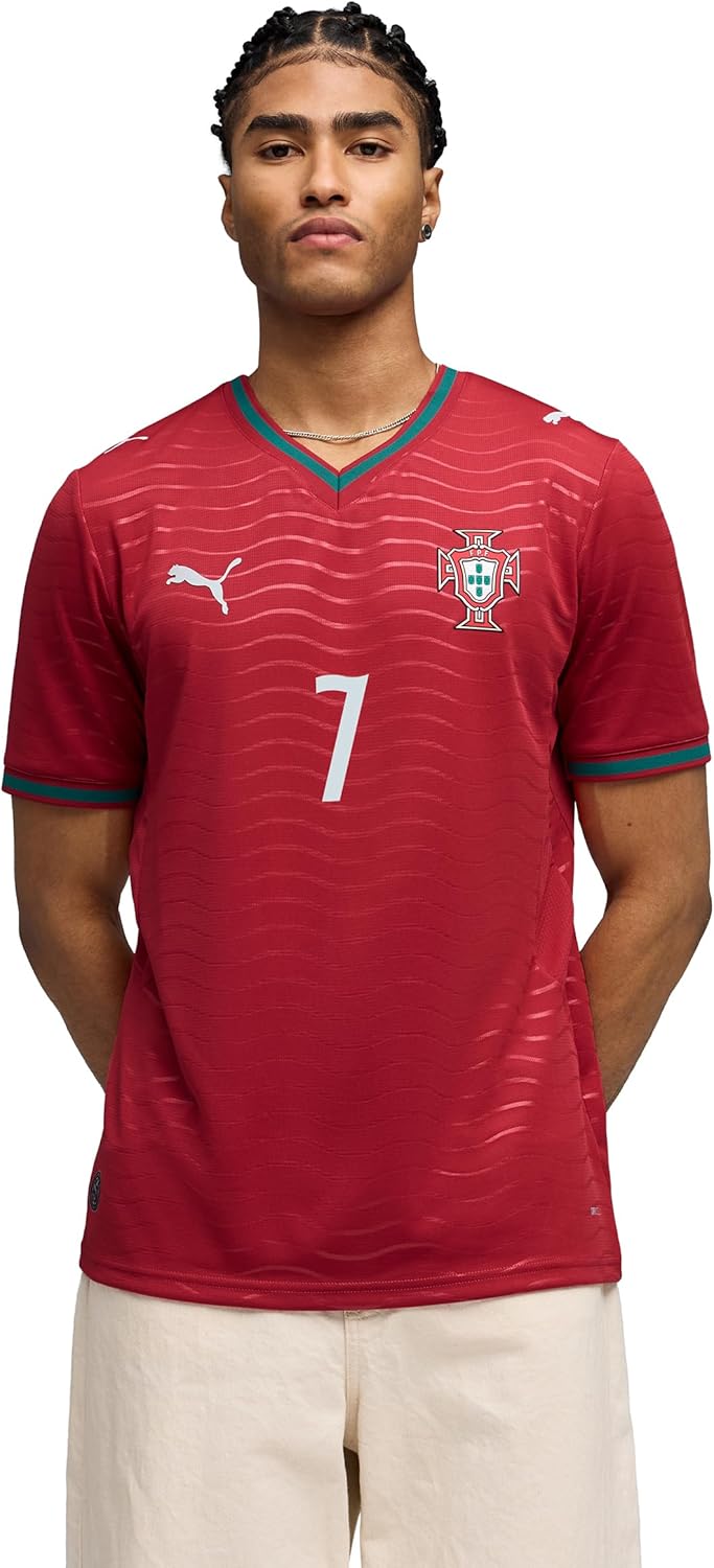 PUMA Maillot du Portugal Ronaldo à domicile pour homme Coupe du monde 2026