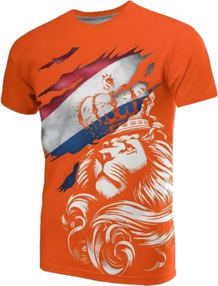 T-shirt de fan de football des Pays-Bas 2026, imprimé drapeau national, respirant, séchage rapide, sport, décontracté, pour homme, femme, enfant