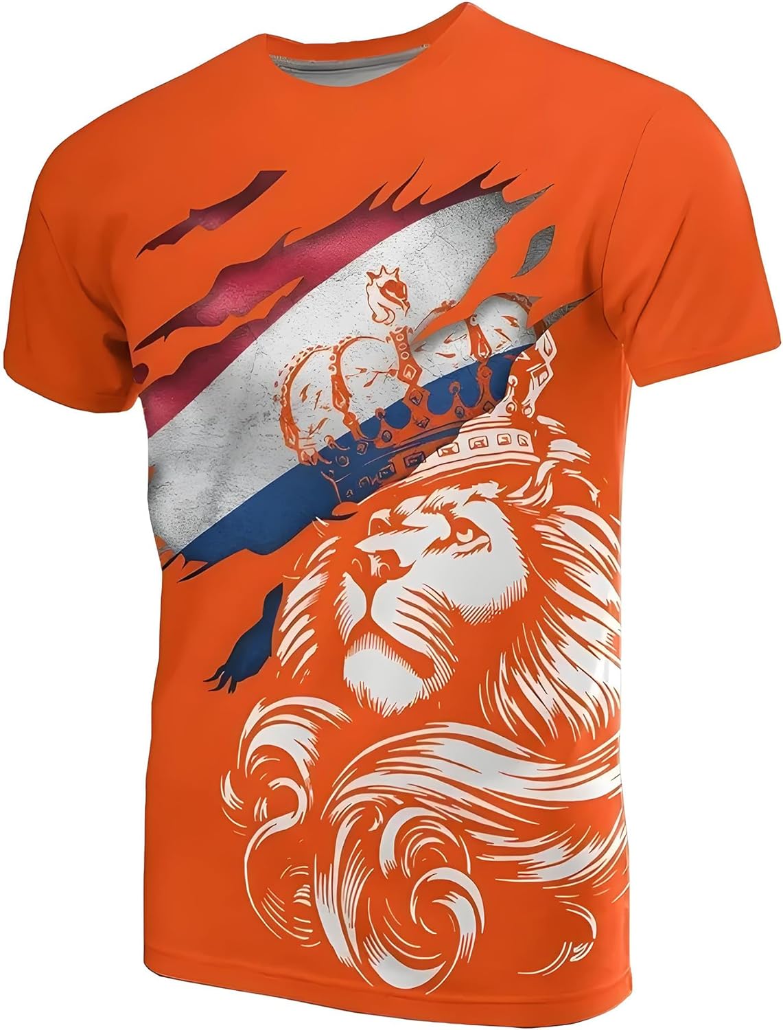 T-shirt de fan de football des Pays-Bas 2026, imprimé drapeau national, respirant, séchage rapide, sport, décontracté, pour homme, femme, enfant