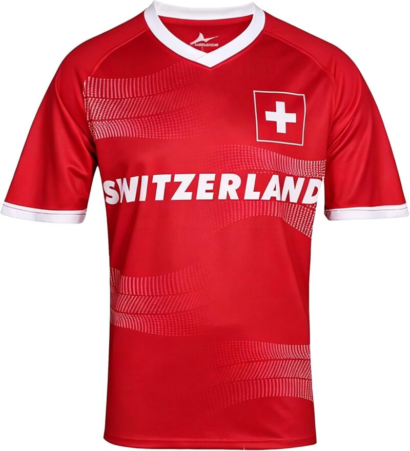 2026 Coupe de Football T-Shirts Fans 48 équipes Nationales Sport Casual Drapeau National Impression Jersey Maillot Homme Femme Formation Respirant Séchage Rapide T Shirt
