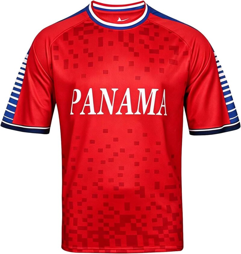Maillot de football 2026 48 pays - Unisexe - Manches courtes - Respirant - Sport - Décontracté - Pour homme et femme