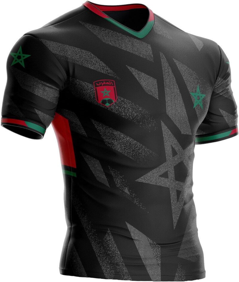 Maillot Maroc MC-64 Football Drapeau marocain