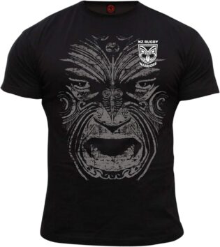 Dirty Ray Rugby New Zealand Warriors t-Shirt Homme KRB4