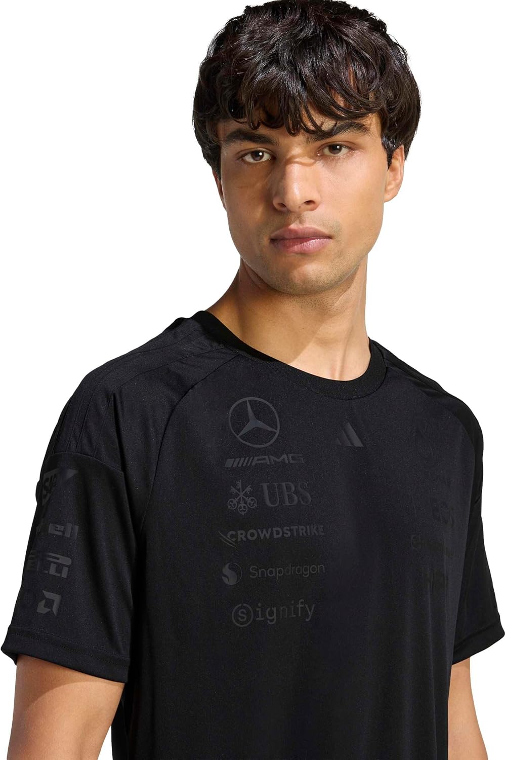 adidas Men's Maillot Mercedes - AMG Petronas Formula 1 Team Night Driver - Image 3